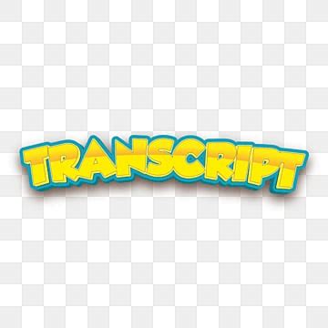 Transparents!/Transcript .